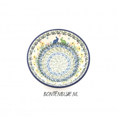 058 Bunzlau Nest schaal M Ø 17 cm decor pasen