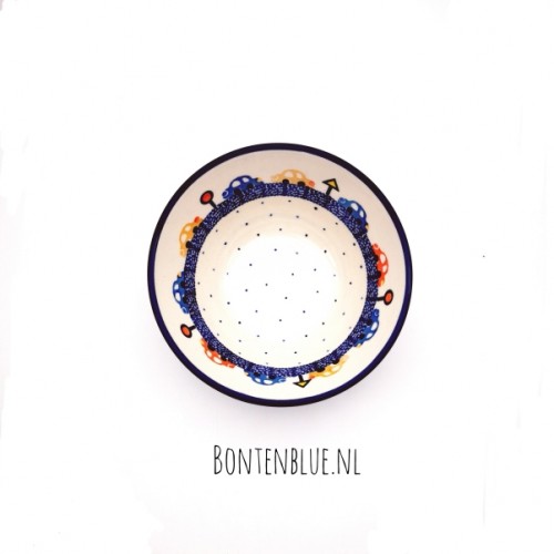 059 Bunzlau Nest schaaltje S Ø 14,5 cm decor 1121X Auto's 059 Bunzlau Nest schaaltje S Ø 14,5 cm decor 1121X Auto's