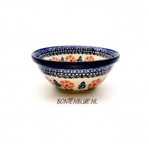 059 Bunzlau Nest schaaltje  S Ø 14,5 cm decor 1215X