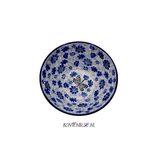 059 Bunzlau Original bowl  S Ø 14,5 cm decor 1443X Dragonfly 059 Bunzlau Original bowl  S Ø 14,5 cm decor 1443X Dragonfly