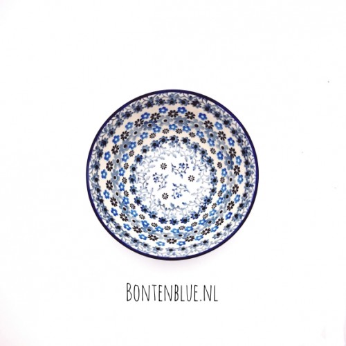 059 Bunzlau Nest schaaltje  S Ø 14,5 cm decor 1817X