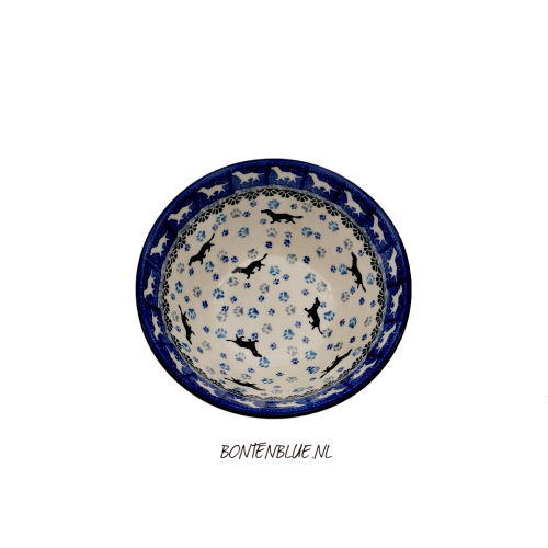 059 Bunzlau Nest schaaltje S Ø 14,5 cm decor 2151X Teckel 059 Bunzlau Nest schaaltje S Ø 14,5 cm decor 2151X Teckel