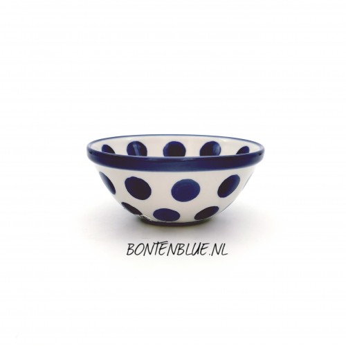 059 Bunzlau Nest schaaltje  S Ø 14,5 cm decor 36X Big Dots