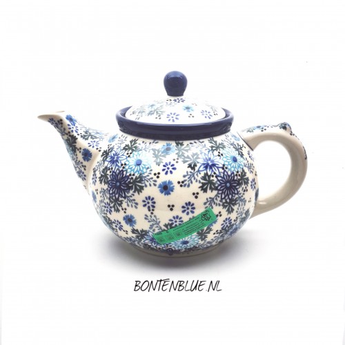 060 Bunzlau Teapot 1,2 Liter decor Unikat 1685X Kerst