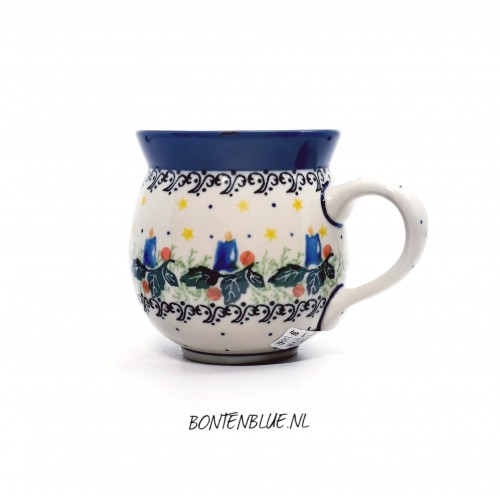 070 Bunzlau Farmers mug L 350 ml decor 1757X Kerst