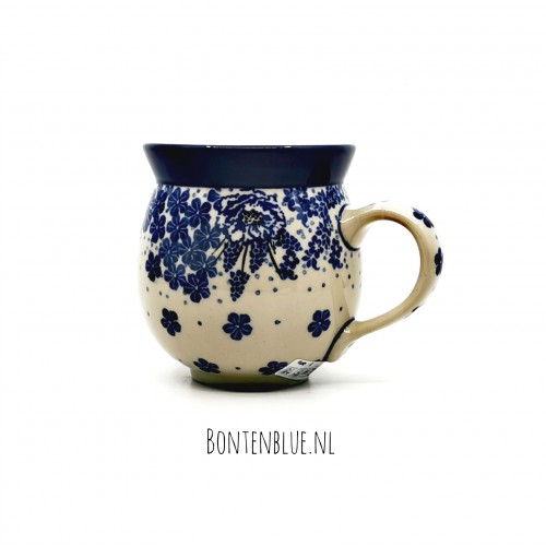 070 Bunzlau Farmers mug L 350 ml decor 1975X