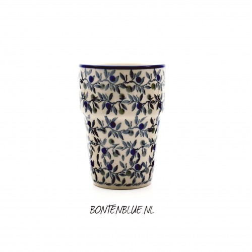 071 Milk jug 200 ml decor 2506X Blue Olive