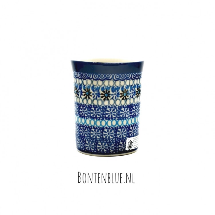 Pools Servies 072 Rechte mok zonder oor 250 ml 072