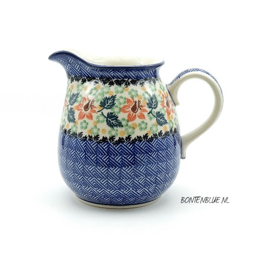 077 Bunzlau Jug 1,5 Liter decor 1617X