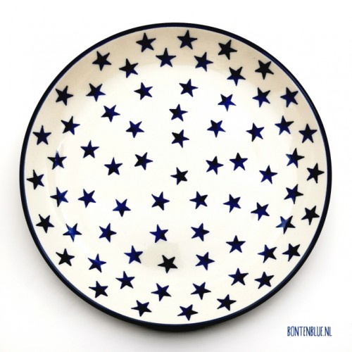 086 Bunzlau Ontbijtbord Ø 20 cm decor 121X Sterren