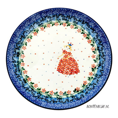 086 Bunzlau Ontbijtbord Ø 20 cm decor 2286X Prinses