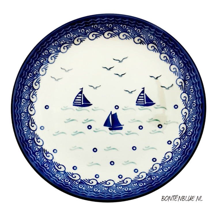 Pools Servies ♥ Breakfast plates Ø 20 cm 086