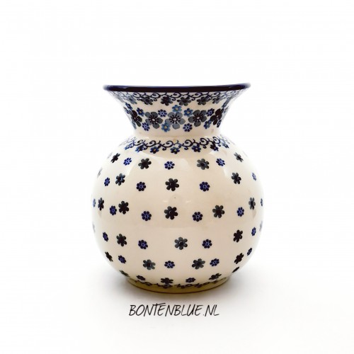 097 Bunzlau Vase M 17 cm decor 2084X Winter Garden 097 Bunzlau Vase M 17 cm decor 2084X Winter Garden