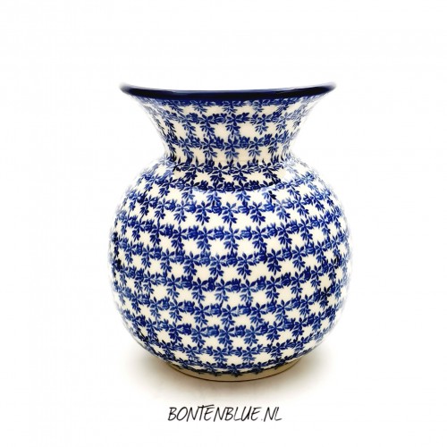 097 Bunzlau Vase M 17 cm decor 2790X 097 Bunzlau Vase M 17 cm decor 2790X