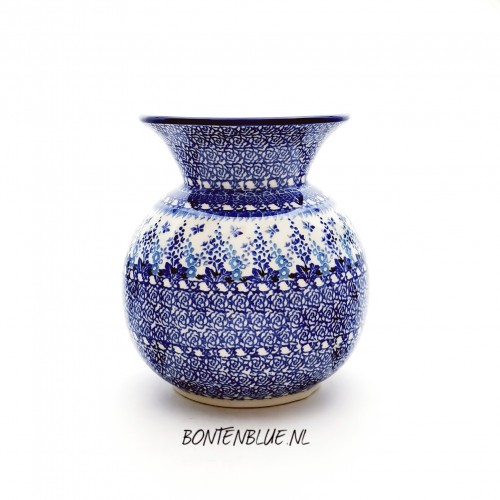 097 Bunzlau Vase M 17 cm decor 3278X 097 Bunzlau Vase M 17 cm decor 3278X