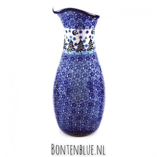 D18 Bunzlau Waterkan 1 Liter decor 1674X Kerst
