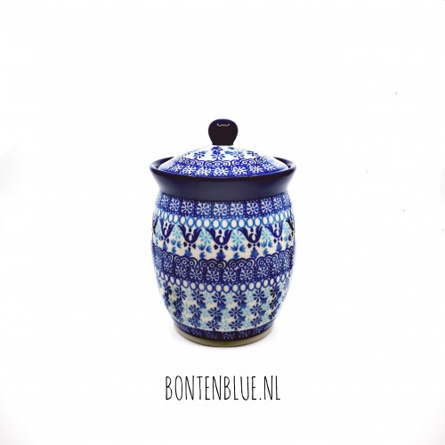 104 Bunzlau Storage Jar L 800 ml decor 2185X Nautique