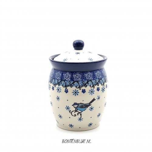 105 Bunzlau Storage Jar M 500 ml decor 1997X