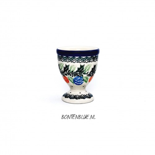 106 Bunzlau Egg cup decor 1258X Kerst