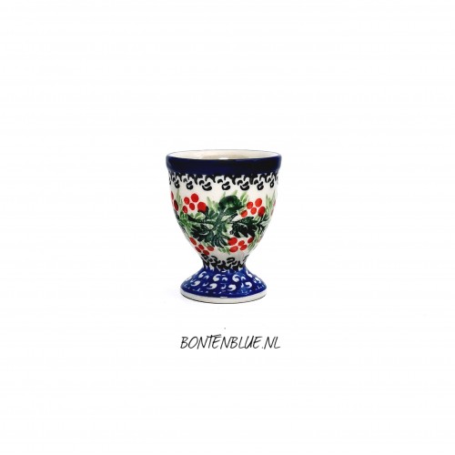 106 Bunzlau Egg cup decor 2650X Kerst