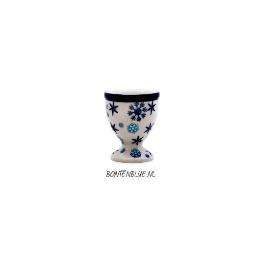 106 Bunzlau Egg cup decor 2782X  Kerst
