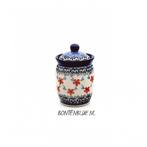 108 Bunzlau Storage Jar S 200 ml decor 2098X