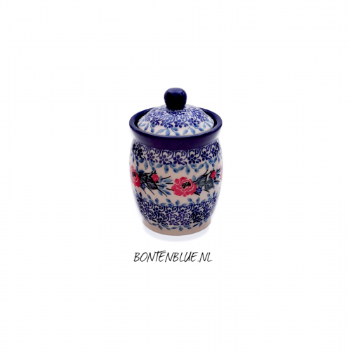 108 Bunzlau Storage Jar S 200 ml decor 3214X English Rose 108 Bunzlau Storage Jar S 200 ml decor 3214X English Rose