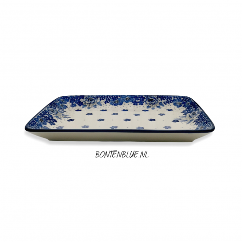 111 Bunzlau Serving dish M 18 x 24 cm decor 1975X
