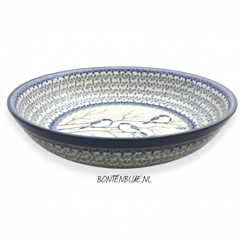 115 Bunzlau Low bowl XL Ø 32,5 cm decor Unikat 4830X