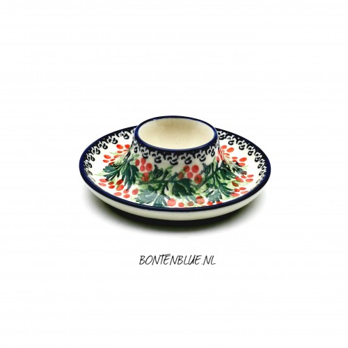 145 Bunzlau Egg cup decor 2650X Kerst