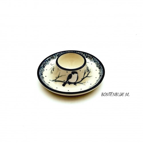 145 Bunzlau Egg cup decor Unikat 4830X