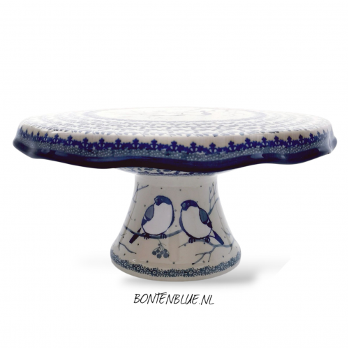 148 Bunzlau Cake platter  Ø 29 cm decor Unikat 4830X