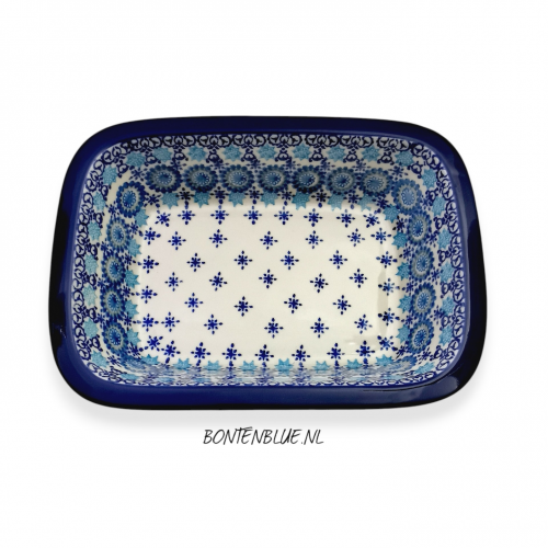 162 Bunzlau Ovenschaal 1,2 Liter decor 3359X