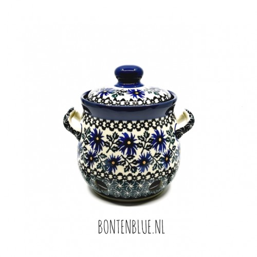 179 Bunzlau Knoflookpot 0,9 Liter decor 976X