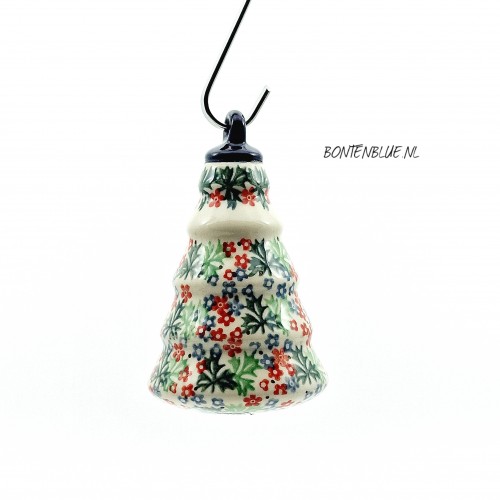 189 Bunzlau Kersthanger decor 2419X Kerst