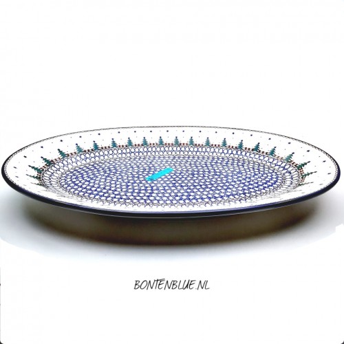 200 Bunzlau Serving dish XL 26,5 x 45,5 cm decor 340X Kerst 200 Bunzlau Serving dish XL 26,5 x 45,5 cm decor 340X Kerst