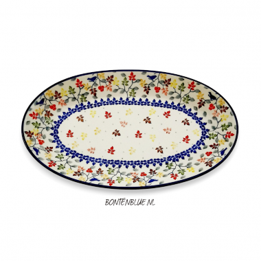 201 Bunzlau Serveerschaal S decor 3208X