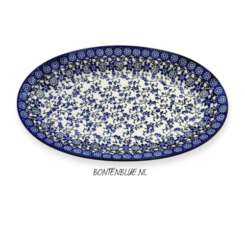 201 Bunzlau Serveerschaal S decor 3427X