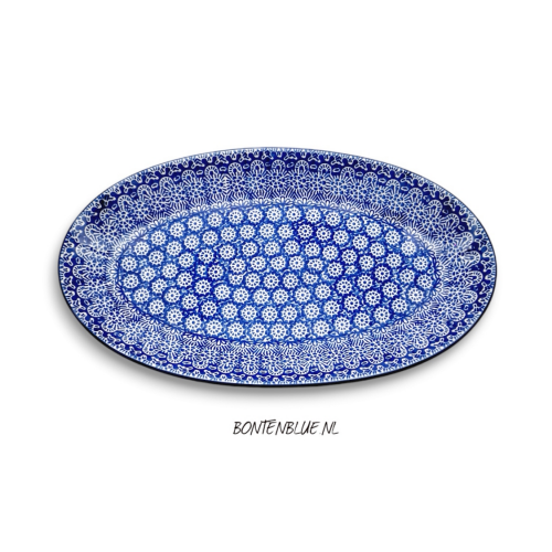 201 Bunzlau Serveerschaal S decor 884X Lace
