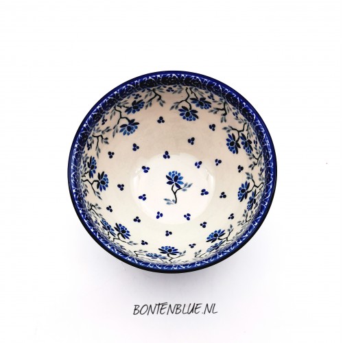 206 Bunzlau Kom op voet S Ø 14,5 cm decor 2524X Daydream