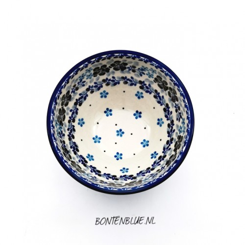 206 Bunzlau Bowl on foot S Ø 14,5 cm decor 2608X
