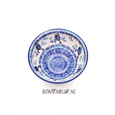 206 Bunzlau Kom op voet S Ø 14,5 cm decor 2679X 206 Bunzlau Kom op voet S Ø 14,5 cm decor 2679X