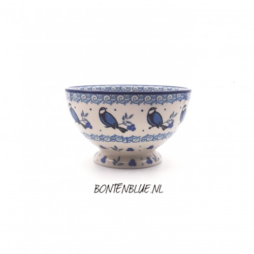 206 Bunzlau Bowl on foot S Ø 14,5 cm decor 2681X