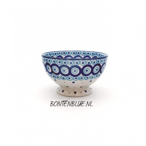 206 Bunzlau Kom op voet S Ø 14,5 cm decor 2727X