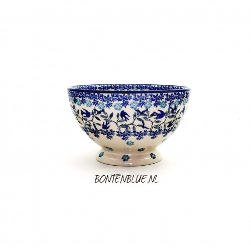 206 Bunzlau Bowl on foot S Ø 14,5 cm decor 2794X