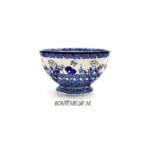 206 Bunzlau Bowl on foot S Ø 14,5 cm decor 2900X
