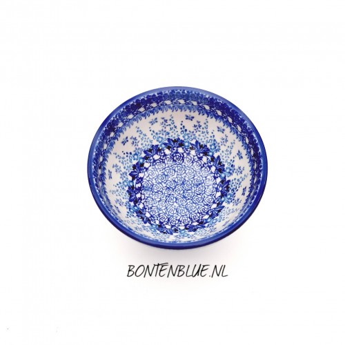 206 Bunzlau Kom op voet S Ø 14,5 cm decor 3277X