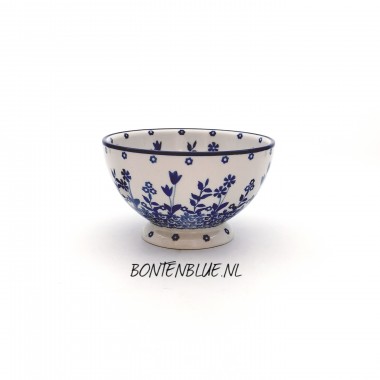 206 Bunzlau Kom op voet S Ø 14,5 cm decor 3312X