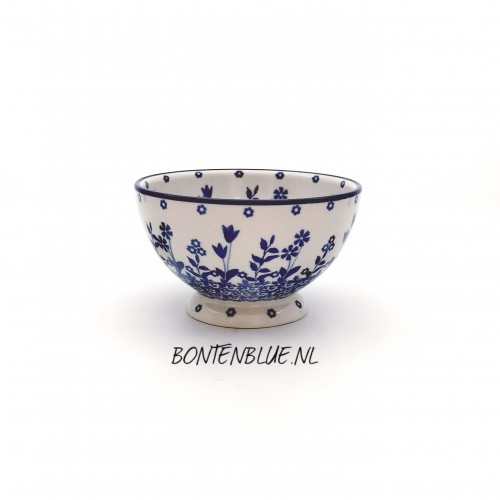 206 Bunzlau Kom op voet S Ø 14,5 cm decor 3312X