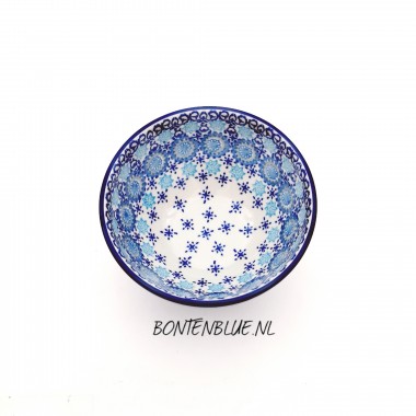 206 Bunzlau Kom op voet S Ø 14,5 cm decor 3359X